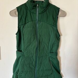 Lululemon Athletica Forest Green Vest